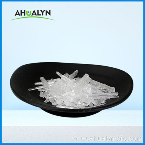 raw material peppermint leaf extract crystals menthol